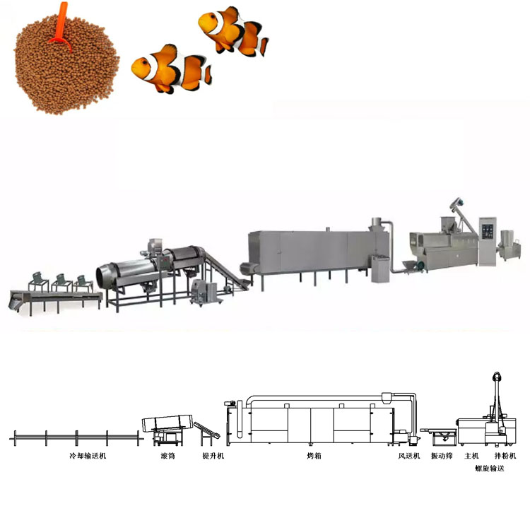 fish feed processing machines