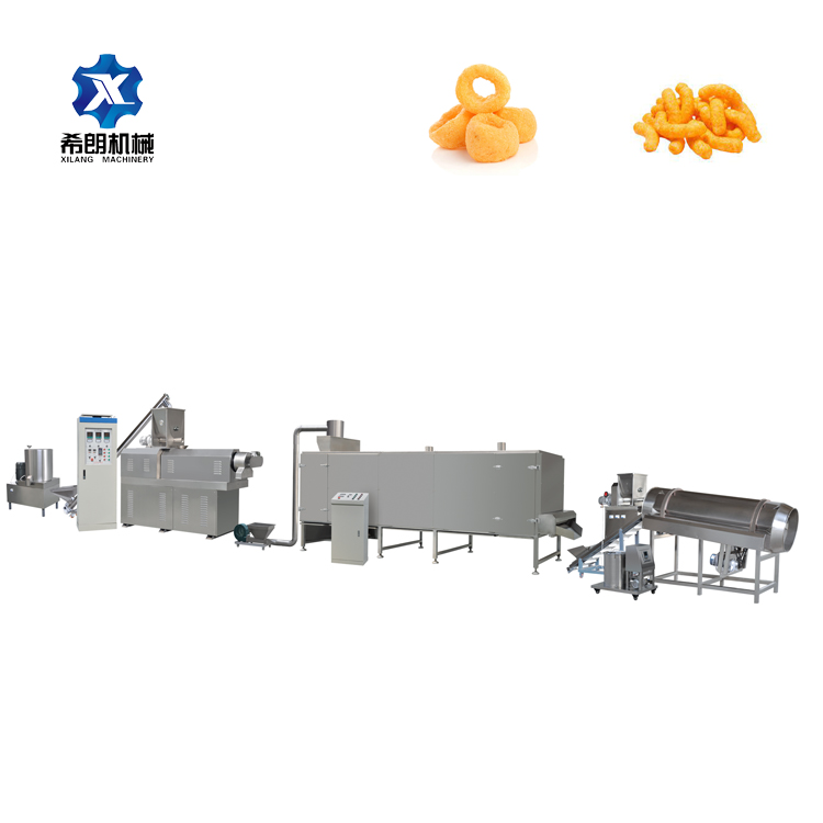 Automatic Puffed Snack Food Processing Line