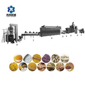 Nutrition fortified rice making machine extruder