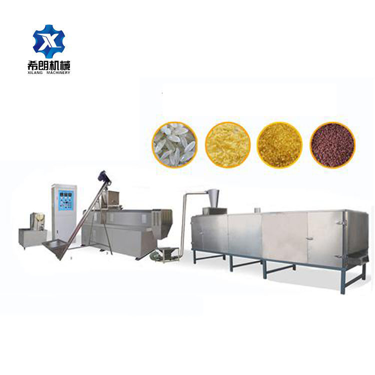 Nutrition fortified rice making machine extruder