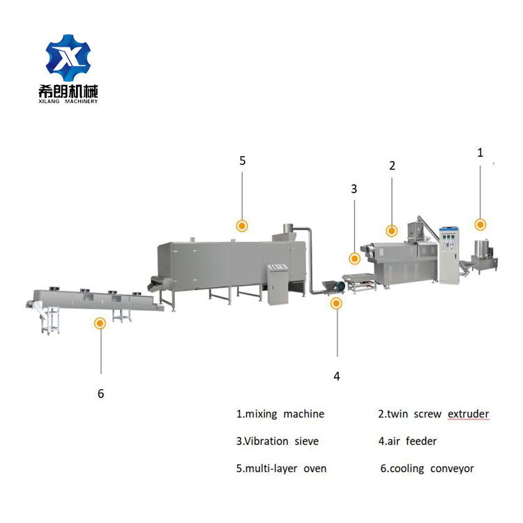 Nutrition fortified rice making machine extruder