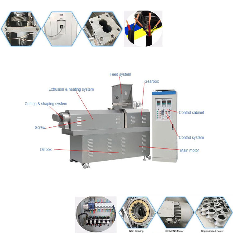 nutritional rice making machine extruder