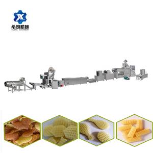 China manufacturer Fried 2D 3D Pellet Puff Snack Food Making Extrusion Machine