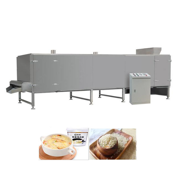 Equipment for making instant rice, nutritinal rice, fortified rice, puffed snacks ect.