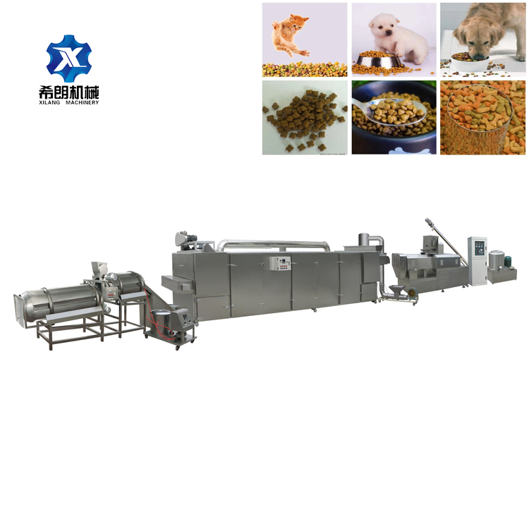 Dry Pet Cat Dog Food Pellet Making Machine