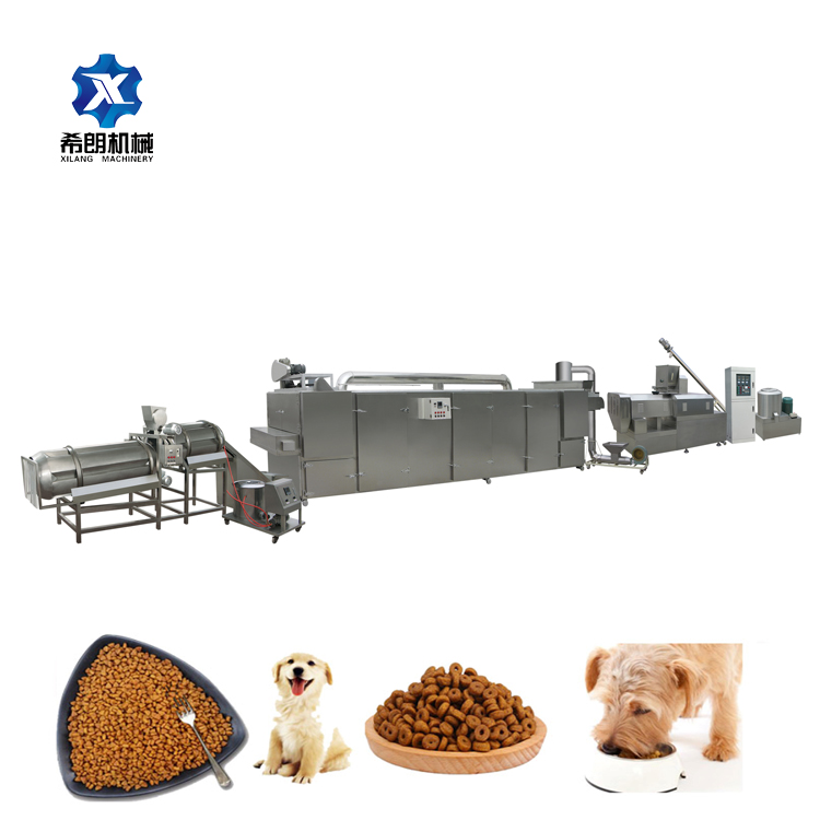 Pet Dog Cat Food Extruder Production Line
