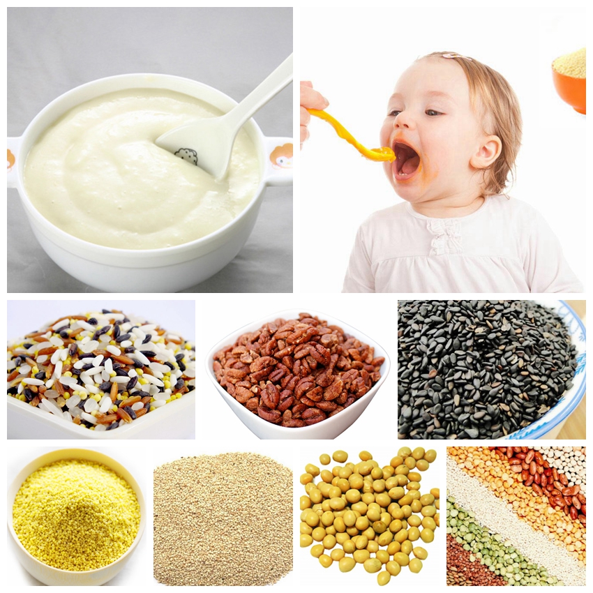 Stainless Cereal Extruded Baby Food Making Machine