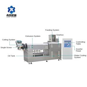 Automatic fried snacks chips machinery pizza crust machine doritos corn chips production line