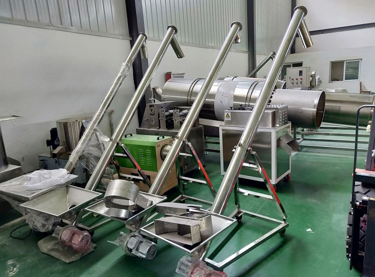 Automatic ornamental fish pellet feed production line