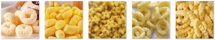 corn puffs extruder machine