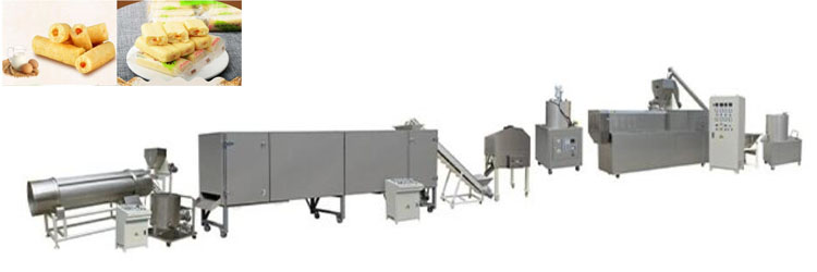 Core filled snacks food production line