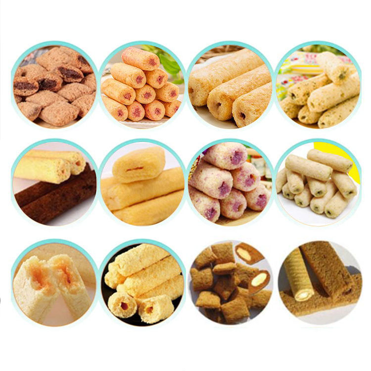 Core filled snacks food production line