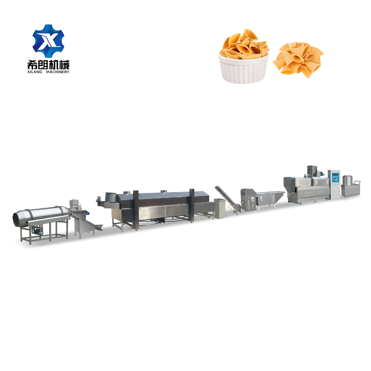 Puffed Frying Bugles Chips Extrusion Machinery