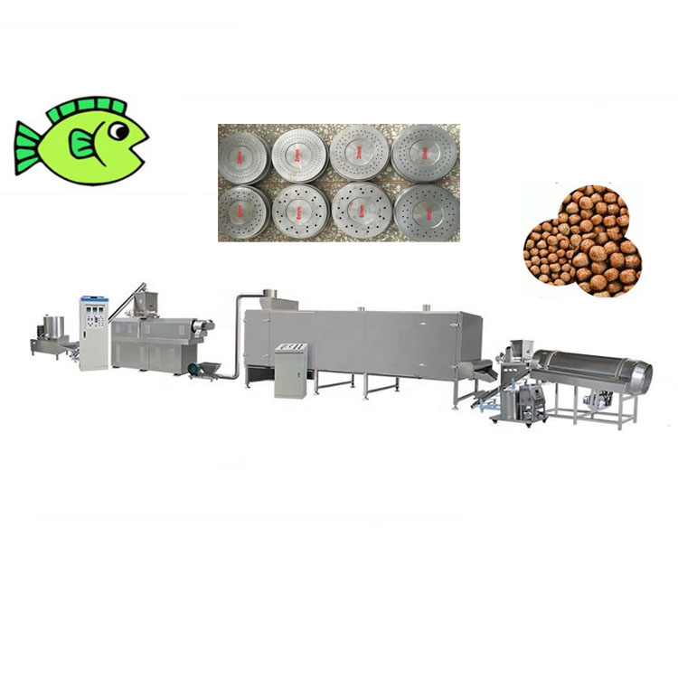 ornamental fish feed machine extruder