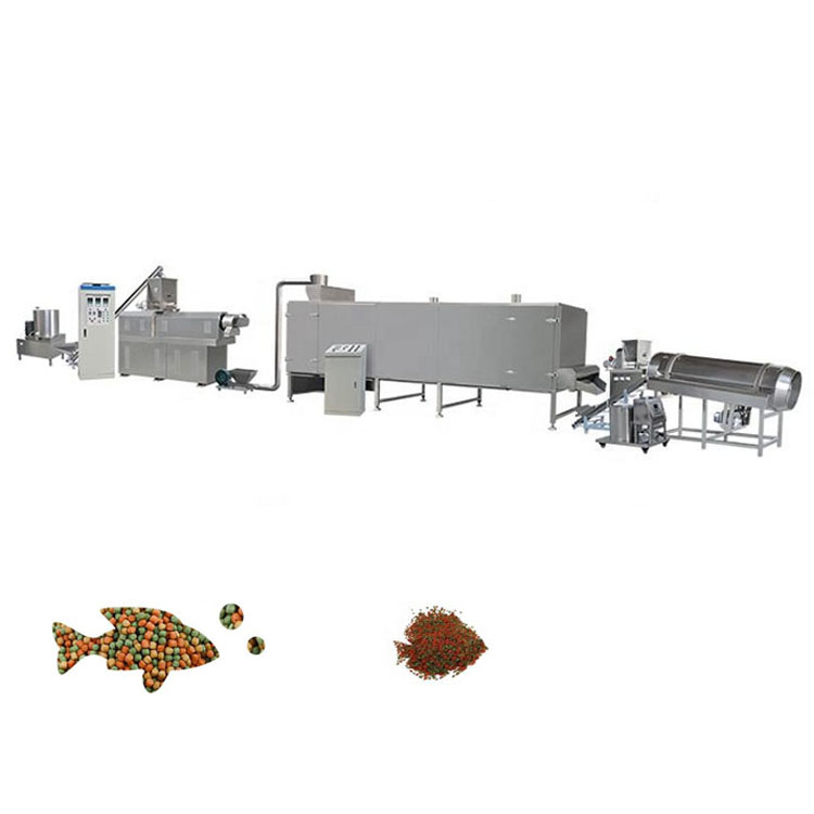 fish food making machine production line