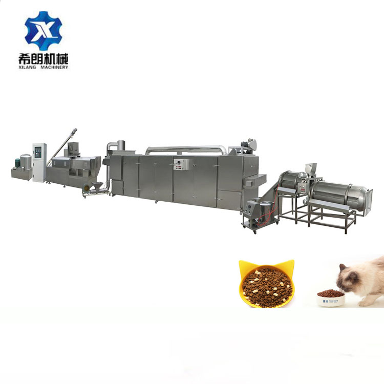 dog and cat food making machine extruder