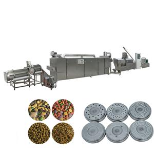 dry pet food extrder processing machine line