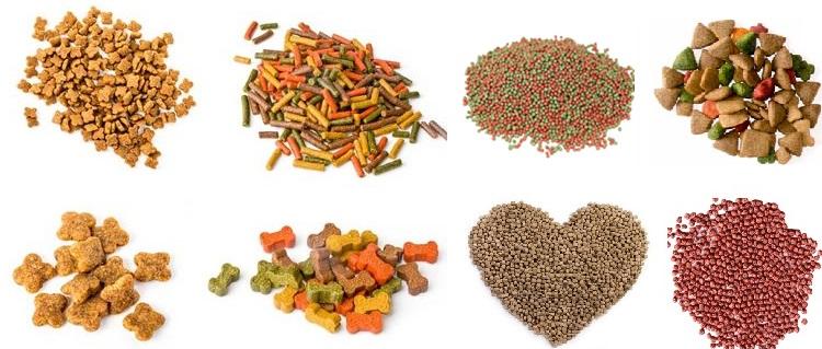 dry pet and dog food making machines plant extruder