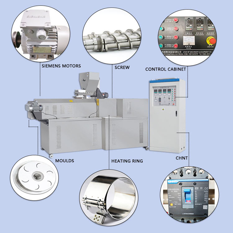 floating fish feed processing machine