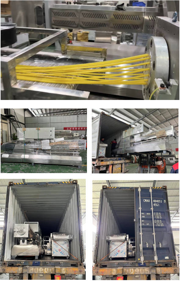 Rice straw processing machinery line