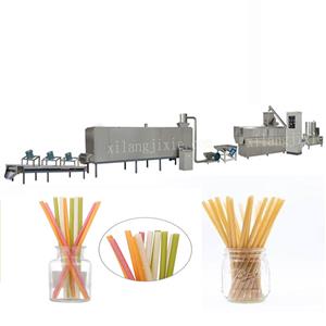 Edible Rice Flour Drinking Straw Making Machine