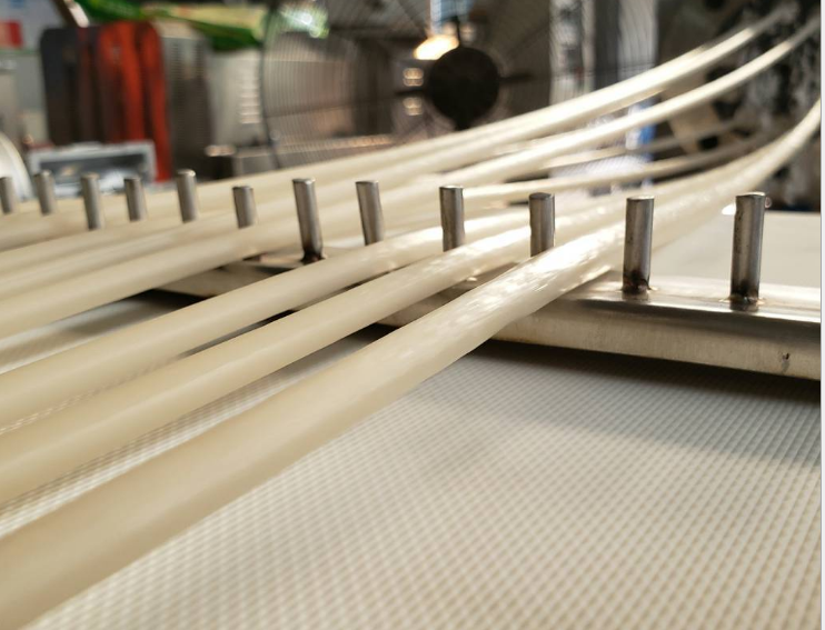 Degradable tableware Edible Rice Drinking Straw Production Line for Catering Industry