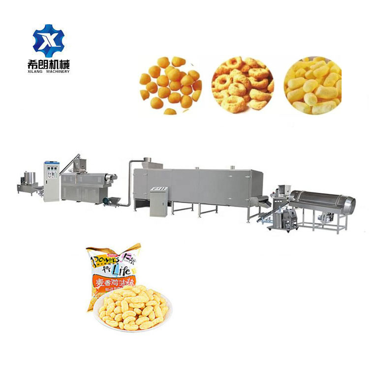 Puffed Kurkure Making Machines Cheetos Making Machines Nik Naks Food Making Machines