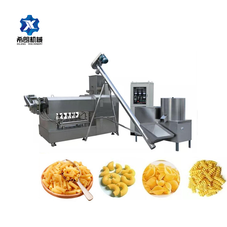 Single screw Macaroni Italy pasta Making Machine Production Line