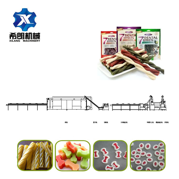 Pet Dog Chews production line Snack Food Extruder China manufacturer