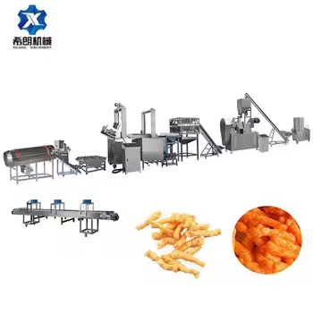 fried bugles snack food production line