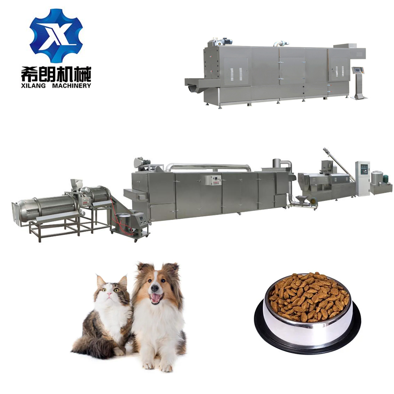 High capacity Dog/cat food production line pet food making machine manufacturer