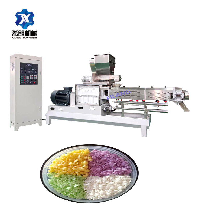 Semi-auto bread cake crumb extruder making machine production line