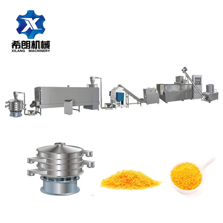 Industrial Bread crumb procution line popular used in the fried food