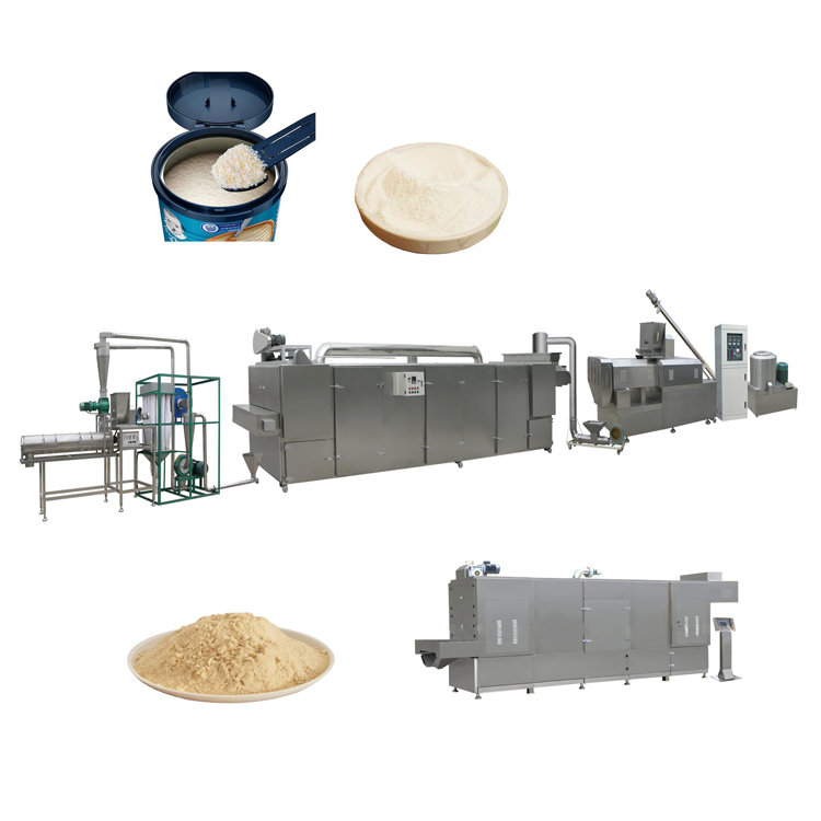 Full Automatic Instant Nutrition Protein Powder Production Line Baby Food Powders Making Machine