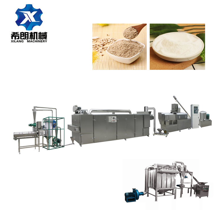 Full Automatic Instant Nutrition Protein Powder Production Line Baby Food Powders Making Machine