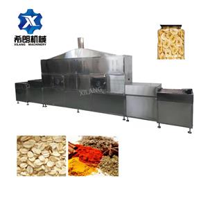 Industrial Dehydrator Fruit Food Cocoa Black Pepper Hot Air Circulation Tunnel Drying Machine Continuous Belt Dryer