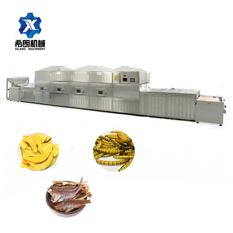 Industrial Dehydrator Fruit Food Cocoa Black Pepper Hot Air Circulation Tunnel Drying Machine Continuous Belt Dryer