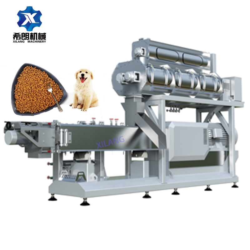 Automatic Dog/cat food production line pet food making machine manufacturer