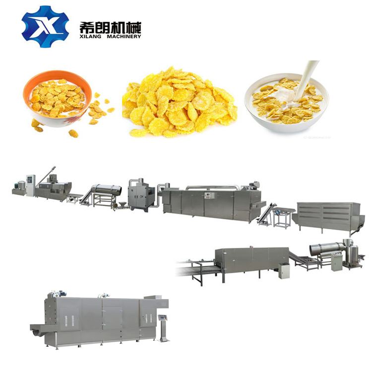 Cereal Corn Flakes Maker/Automatic Breakfast Cereal Making Machine