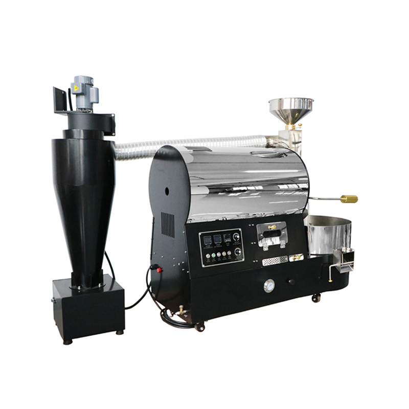 Commercial 6kg Double-walled Stainless Steel Drum Coffee Roaster Machine
