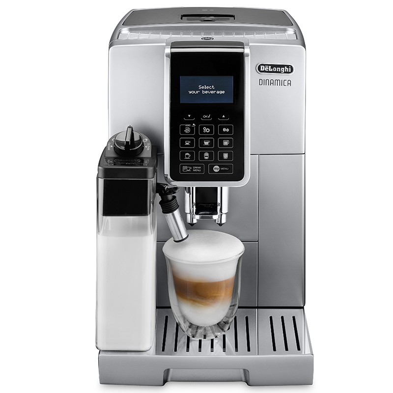 Delonghi ECAM350.75.S Intelligent Automatic Touch Screen Espresso Coffee Machine With Grinder