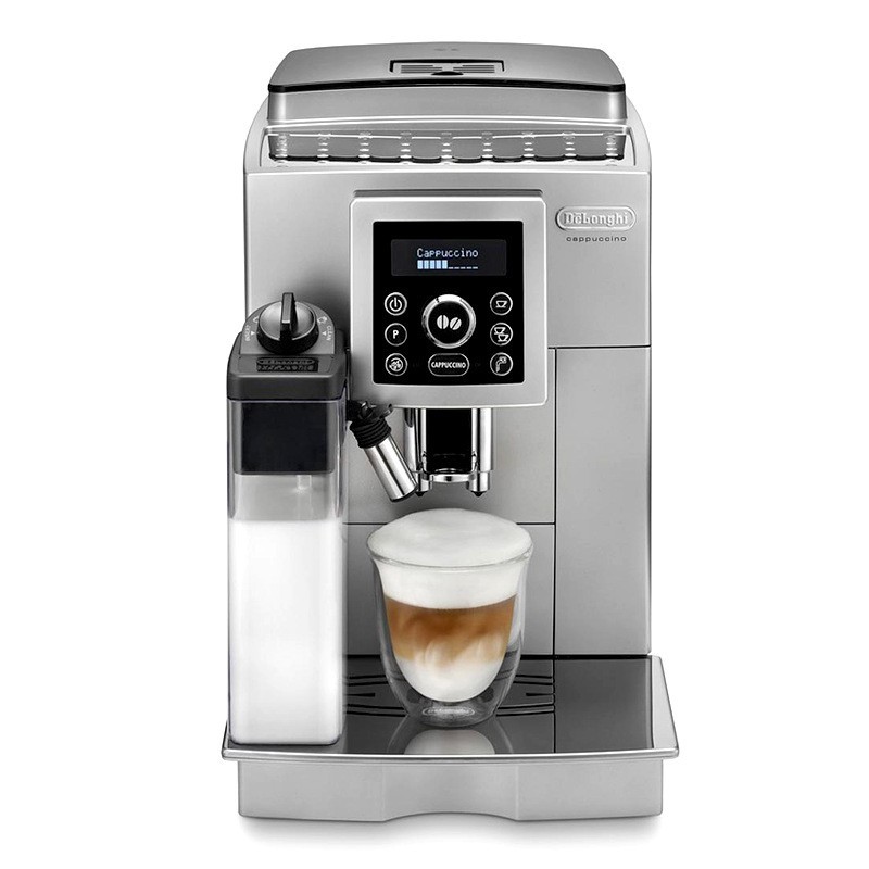 เดลองกี ECAM23.260.S เครื่องชงกาแฟอัตโนมัติแบบเต็มรูปแบบใช้ในบ้านเครื่องชงกาแฟขนาดเล็กพร้อมเครื่องบด