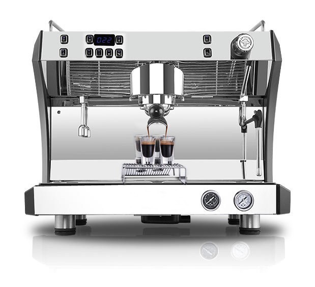 CM006 ใช้งานง่ายเครื่องชงกาแฟสแตนเลสเชิงพาณิชย์ประสิทธิภาพสูงสำหรับร้านกาแฟ