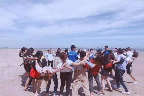 The company often holds team activities