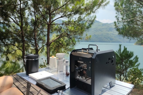 การสร้างทีมคั่ว kaleido และการคั่วกลางแจ้งด้วย M1