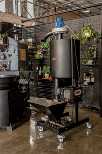 Genio สแตนเลสกลองเครื่องคั่วกาแฟ 3 กก. พร้อมสายพานลำเลียงอัตโนมัติ