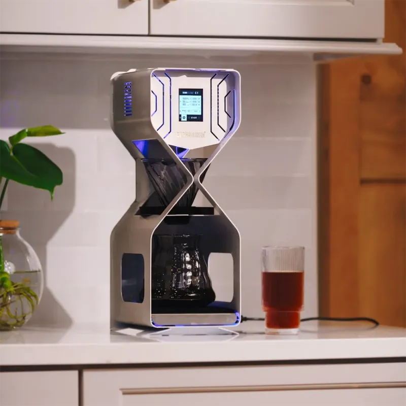 Cafetera de goteo en frío Kaleido Beanseeker C1 con cafetera, cafetera de goteo de hielo, cafetera comercial para el hogar