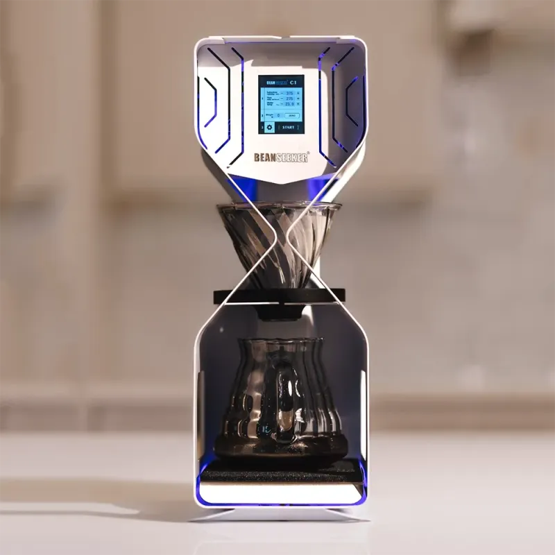 Cafetera de goteo en frío Kaleido Beanseeker C1 con cafetera, cafetera de goteo de hielo, cafetera comercial para el hogar