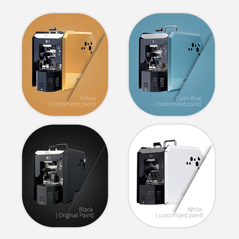 คาไลโด สไนเปอร์ M1 มือโปร กาแฟ เครื่องคั่ว 50-200g ไฟฟ้าเครื่องทำความร้อนกาแฟย่างเครื่อง บ้าน ร้อน อากาศ อัพเกรดเครื่อง 110-240V