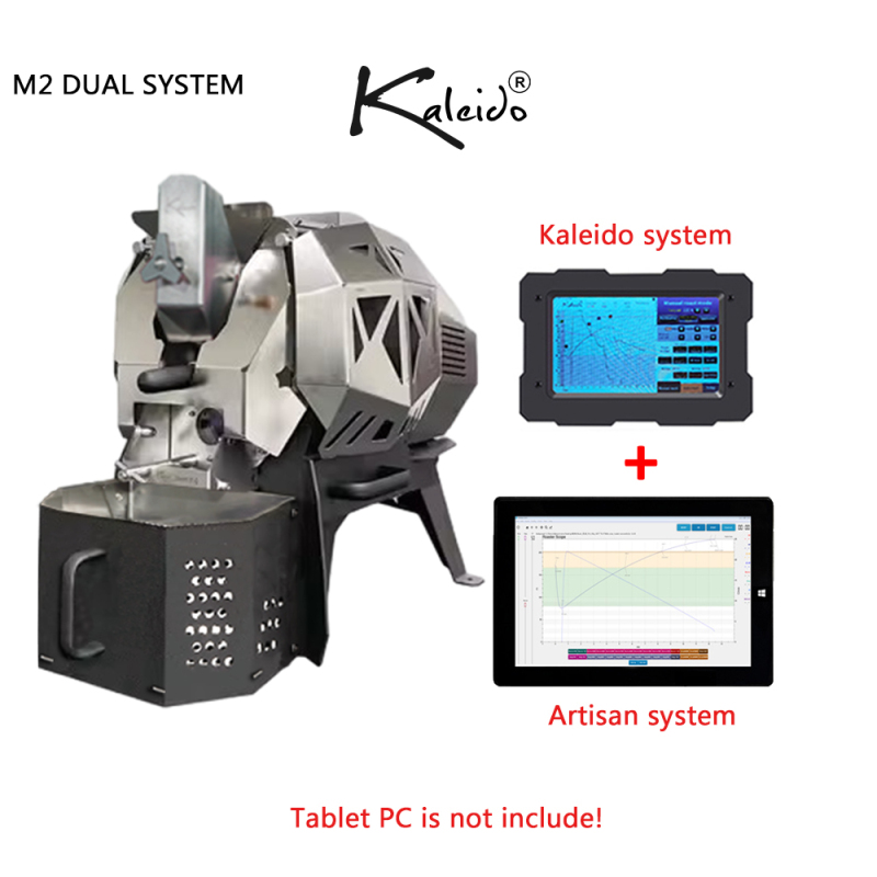 Tostadores de café de sistema dual Kaleido Sniper M2